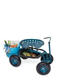 Deluxe Tractor Scoot With Bucket Basket -Gardening Supplies Store 40 131 0540 tif