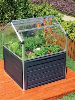 Canopia® By Palram Plant Inn™ Raised Bed Greenhouse, 4' X 4' -Gardening Supplies Store 8588308 16V jpg