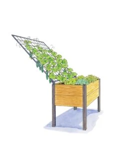 Space-Maker Pivoting Trellis, 4' -Gardening Supplies Store 8590247 SMTrellis 4ft tif