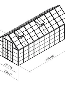 Canopia® By Palram Harmony™ Snap & Grow Greenhouse, 8' -Gardening Supplies Store 8591043 11V tif