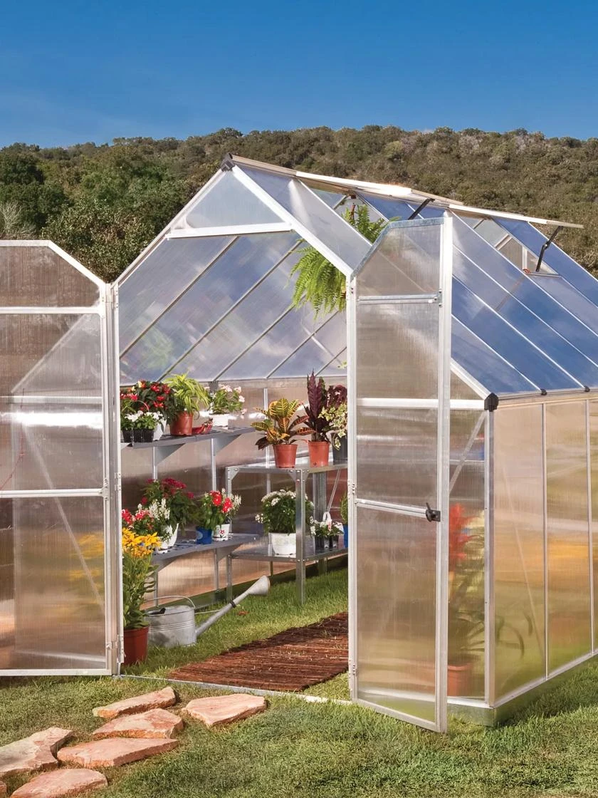 Canopia® By Palram Essence™ Greenhouse, 8' X 12' 3 Canopia® By Palram Essence™ Greenhouse, 8' X 12'