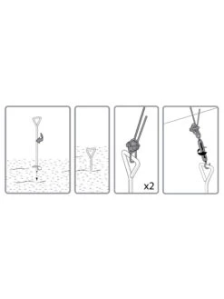 Canopia® By Palram Anchoring Kit For The Palram - Canopia Greenhouses -Gardening Supplies Store 8591357 08v 1