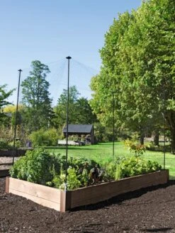 Protection Stakes For Netting, Set Of 4 -Gardening Supplies Store 8594434 0015 tif