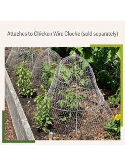 Chicken Wire Cloche Extension 13 Chicken Wire Cloche Extension -Gardening Supplies Store 8599107 2
