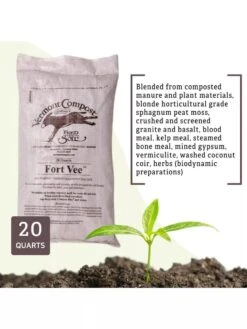 Vermont Compost Company Fort Vee™ Potting Mix, 20 Quarts 11 Vermont Compost Company Fort Vee™ Potting Mix, 20 Quarts -Gardening Supplies Store 8599281 2