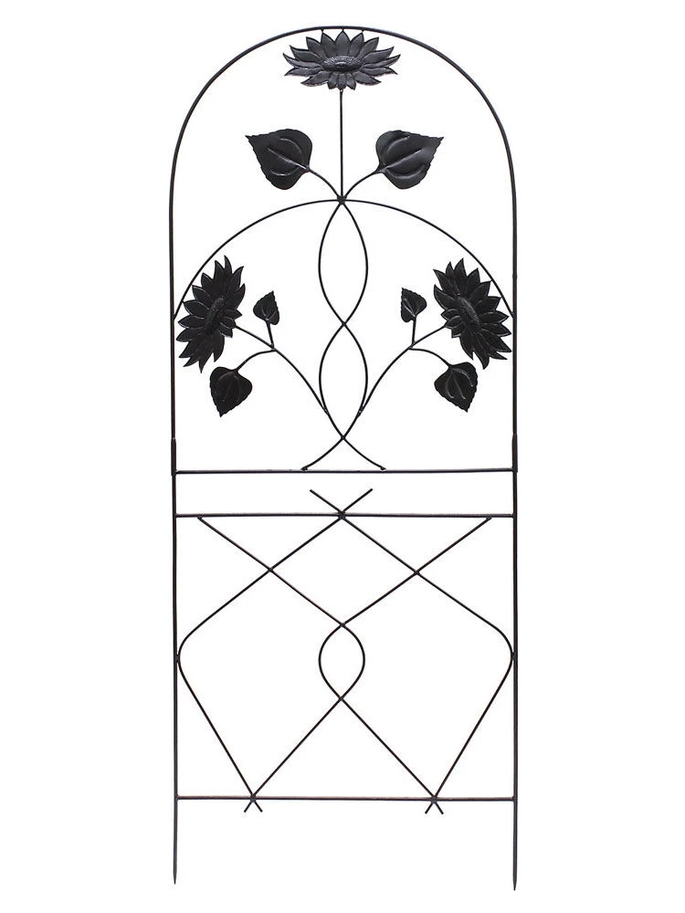 Achla Designs Sunflower Garden Trellis 3 Achla Designs Sunflower Garden Trellis