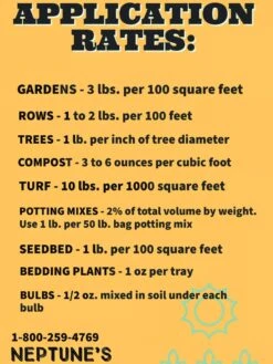 Neptune's Harvest Crab & Lobster Shell Plant Food, 4 Pound -Gardening Supplies Store 8610162 04V tif