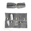 Esschert Waxed Canvas Roll Up Pouch -Gardening Supplies Store 8610177 01v esschert waxed canvas roll up tool pouch