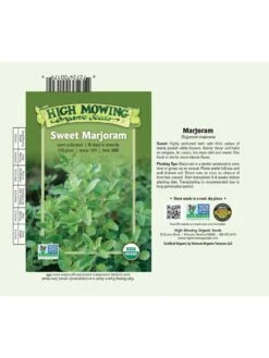 Sweet Marjoram Organic Seeds 5 Sweet Marjoram Organic Seeds -Gardening Supplies Store 8610292 01v