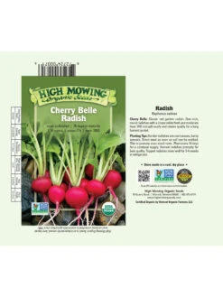 Cherry Belle Radish Organic Seeds 7 Cherry Belle Radish Organic Seeds -Gardening Supplies Store 8610352 01v