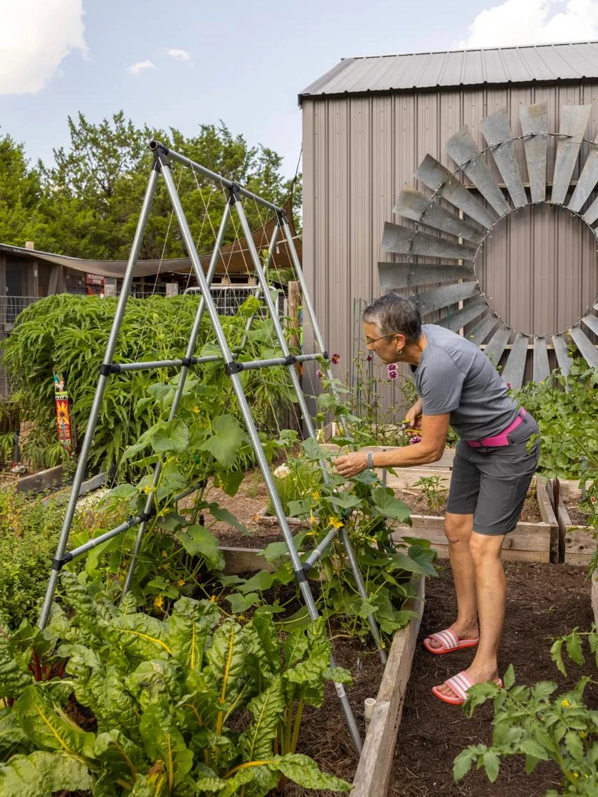 Connector Kit For DIY A Frame Plant Support 5 Connector Kit For DIY A Frame Plant Support - Image 3