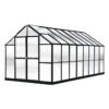 MONT Growers Edition Greenhouse, 8' X 16' -Gardening Supplies Store 8611196 mont 16 grower black