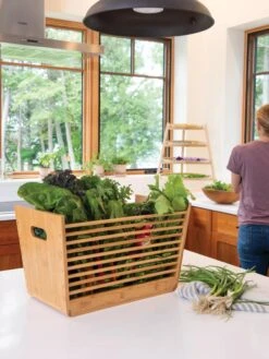 Bamboo Garden Stool And Basket Combo 11 Bamboo Garden Stool And Basket Combo -Gardening Supplies Store 8612425 0025 tif