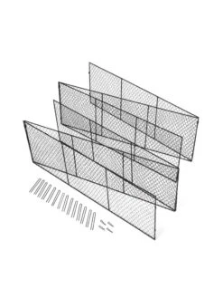 Chicken Wire Critter Fence, 16" High -Gardening Supplies Store 8613249 3969