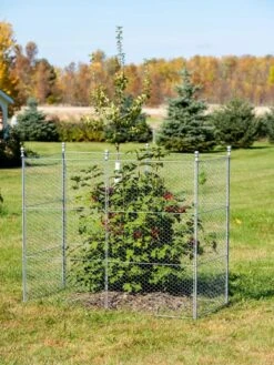 Tall Chicken Wire Critter Fence Extension Panel, Set Of 2 19 Tall Chicken Wire Critter Fence Extension Panel, Set Of 2 -Gardening Supplies Store 8613260 0030 1