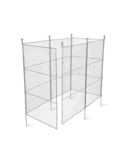 Tall Chicken Wire Critter Fence With Gate -Gardening Supplies Store 8613260 6052