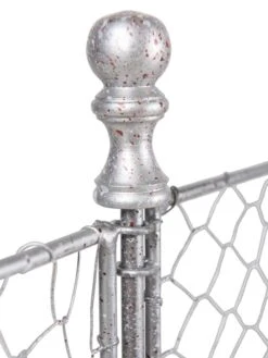 Tall Chicken Wire Critter Fence With Gate -Gardening Supplies Store 8613260 6057