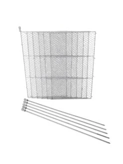 Tall Chicken Wire Critter Fence With Gate -Gardening Supplies Store 8613260 6107