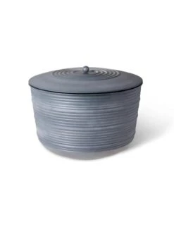 Ribbed Hose Pot With Lid 15 Ribbed Hose Pot With Lid -Gardening Supplies Store 8613332 5801