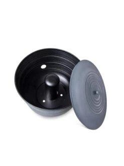 Ribbed Hose Pot With Lid 12 Ribbed Hose Pot With Lid -Gardening Supplies Store 8613332 5808