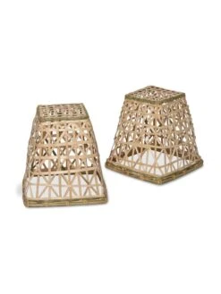 Bamboo Cloche, Set Of 2 -Gardening Supplies Store 8613351 4693