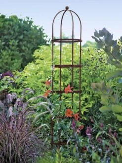 Jardin Round Obelisk, 7' 11 Jardin Round Obelisk, 7' -Gardening Supplies Store GS39530 02 tif
